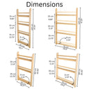 wall mounted Montessori bookshelf, kids floating bookshelf 6