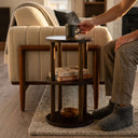 3-Tier Round Side Table