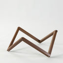 wood coffee table base, geometric coffee table pedestal