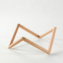 wood coffee table base, geometric coffee table pedestal 10