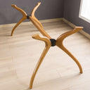Solid Wood Rectangle Dining Curvella Table Base 4-Legs
